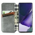 thumbnail image 2 of Compatible for OnePlus 10 Pro 5G Wallet Case, Embossed Pattern PU Leather Magnetic Suction Flip Cover with Credit Card Holder Kickstand Anti-Scratch Shockproof Case for OnePlus 10 Pro 5G, Gray, 2 of 9