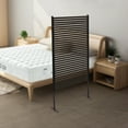 thumbnail image 3 of Steel Privacy Screen, 90x150cm Striped Design, Patient Divider for Nursing Homes, 3 of 18