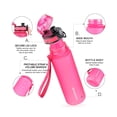 thumbnail image 4 of Termo Deportivo Uzspace 500ml Color Rosa Claro, 4 of 6