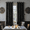 Black, variant on SMILETIME Crushed Velvet Curtains with Grommets Luxurious Thermal Insulated Soundproof Drapes for Dining Room Soft and Durable Light-Filtering Window Treatments, 2 Panels