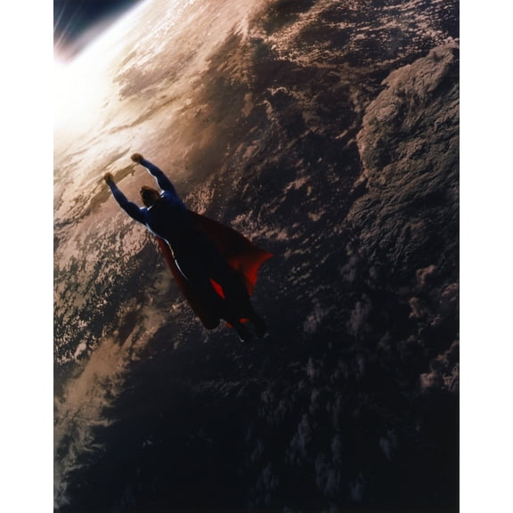 Brandon Routh Flying as Superman Photo Print (8 x 10)