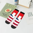 thumbnail image 7 of Naloa USA Switzerland Ankle Socks for Women Non Slip Socks No Show Socks Classic Low Cut Casual Socks Casual Socks, 7 of 7