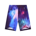 thumbnail image 5 of HWJAD Boys Cool Summer Outfits Set for Toddler Kids Short Sleeve Tee and Shorts 2 Pieces Little Boys Astronaut Clothes, 5 of 11