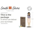 thumbnail image 5 of South Shore Eddison Kitchen Mesh 2-Door Storage Cabinet White, 5 of 13