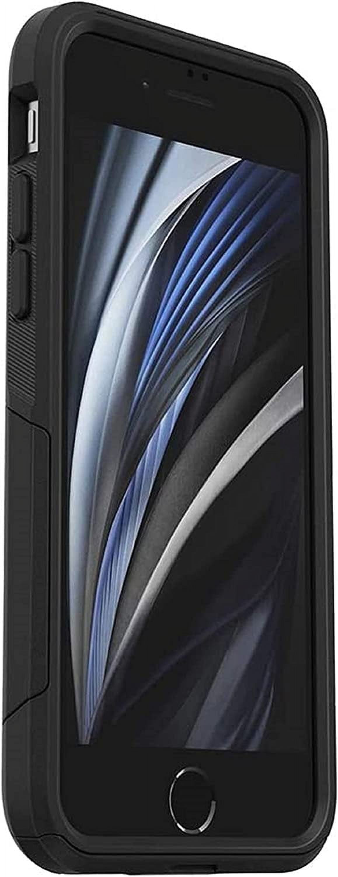 OtterBox Back Cover Cell Phone Case for iPhone SE 3rd Gen 2022, Black