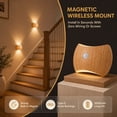 thumbnail image 3 of Rechargeable Motion Sensor Wall Sconce, 2 Pack Wireless LED Light with Magnetic Mount, up and Down Lighting for Bedroom, Hallway and Stair, 3 of 13