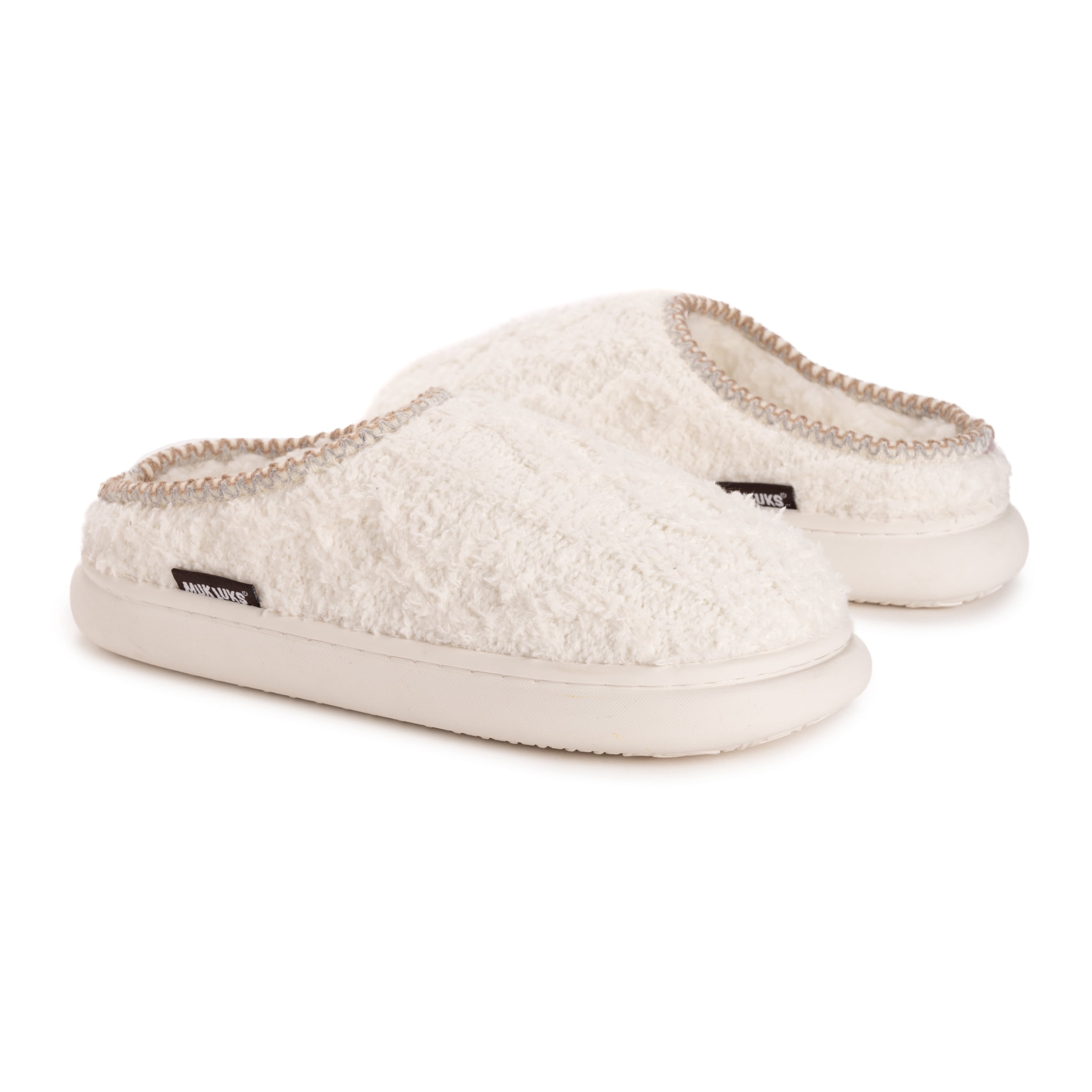 MUK LUKS Women's Janna Cozy Crew Clog Slippers