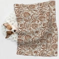 thumbnail image 6 of Yiaed Indian Paisley1 Print Dog Blankets-Cat Blanket Washable for Couch Protection,Puppy Blanket, Soft Plush Reversible Throw Furniture Protector-Small, 6 of 8