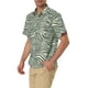thumbnail image 4 of CAMISAS DE HOMBRE CORTAS DE INSPIRACIÓN CHIC, CON ESTAMPADO FLORAL, BOTONES EN LA PARTE FRONTAL, CAMISA DE PLAYA HAWAIANA, 38 GRIS Y BLANCO, 4 of 6