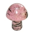thumbnail image 3 of Rose Quartz Crystal Mushroom Flower Pot Fish Tank Decoration, Natural Gem, By Meiiso, Large Inventory!, 3 of 6