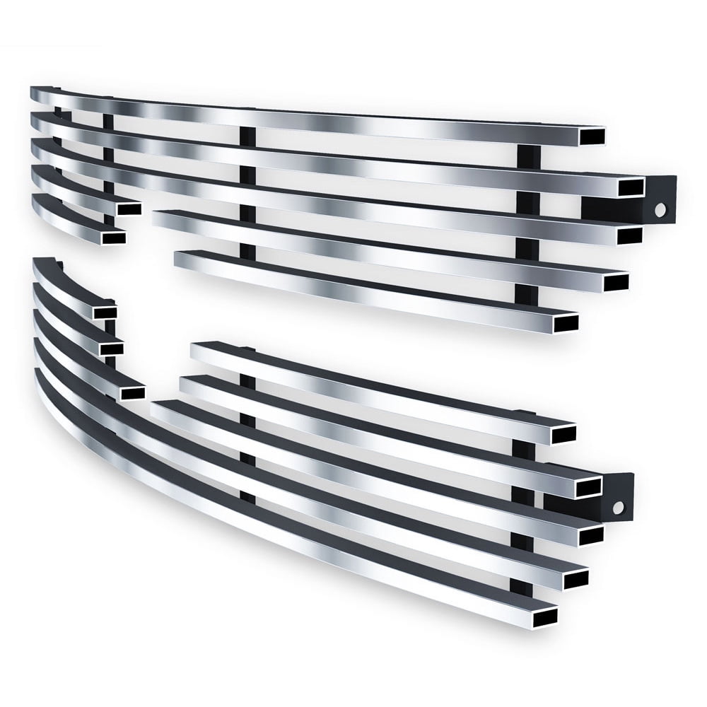 Front Grille Assembly For 2009-2013 Nissan Xterra - Silver, Without Emblem Hole 5 thumbnail image