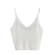 thumbnail image 3 of Guardurnaity Top corto de punto para mujer a la moda, Tops cortos sin mangas de algodón, lencería, ropa interior, ropa de calle, chaleco, camiseta Prendas para la parte del cuerpo blanco Guardurnaity AP000157-01B, 3 of 6