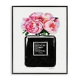 thumbnail image 5 of Stupell Industries Glam Perfume Bottle Flower Black Peony Pink Framed Wall Art by Amanda Greenwood, 5 of 5