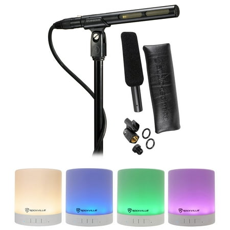 - Audio Technica AT875R Shotgun Condenser Microphone w/Line+Gradient DV + Speaker