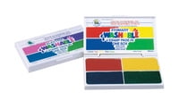 Black Blue, Learning Resources 7 Color Stamp Pad Ink Pad ler4275 Green 