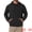 Black, variant on DARING DIVA Long Sleeve Jacquard Pullover Hooded Sweatshirts S Black
