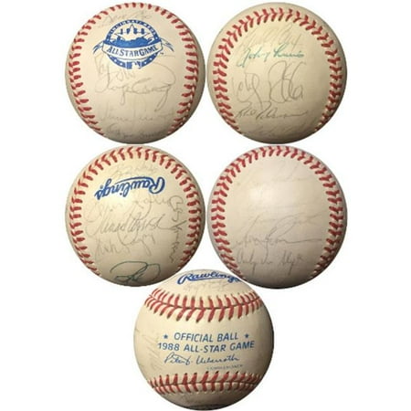 David Cone Hand Signed - RDB Holdings & Consulting CTBL-020608 1988 All Star Baseball Nl Team Signed 25 Signatures - Will Clark, Ozzie Smith, Barry Larkin, David Cone & Bob Walk - Beckett Loa
