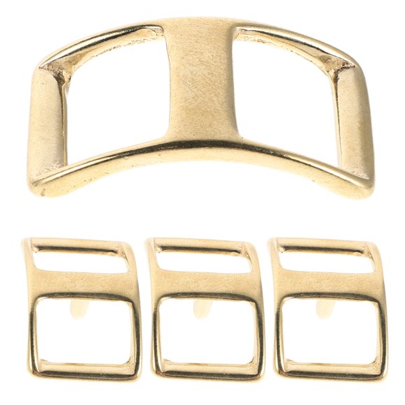 TEHAUX 4Ud Hebillas Ajustables De Cobre Para Mochilas Bolsas Y Equipaje Con Deslizadores