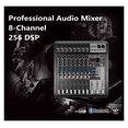 thumbnail image 4 of 8 Channel DJ Controller With 256 DSP Reverb Effect BT 5.0 USB Mixer USB For Professional Sta Performance, 4 of 7