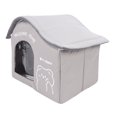 thumbnail image 1 of Maison Rafraîchissante pour Animaux, Maison Pliable pour Chat et Chien pour Extérieur Intérieur avec 3 Boîtes de Rangement pour Glace, Résistant aux Intempéries et à Assembler, Confort Amélioré par Temps Chaud, 1 of 7