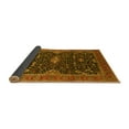 thumbnail image 2 of Ahgly Company Indoor Square Oriental Yellow Traditional Area Rugs, 8' Square, 2 of 4