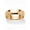 14k Gold-Plated Sterling Silver, variant on Polished Wedding Band Ring in .925 Sterling Silver or 14k Gold Plated (5mm)