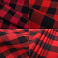 thumbnail image 7 of Howarmer Table Runner, 12 x 70 inch Red and Black Plaid Pattern Modern Table Runner for Family Dinner, Outdoor or Indoor Parties, Farmhouse, Thanksgiving, Christmas & Gathering, 7 of 7