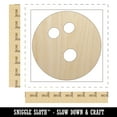 thumbnail image 2 of Bowling Ball Wood Shape Unfinished Piece Cutout Craft DIY Projects - 6.25 Inch Size - 1/4 Inch Thick, 2 of 7