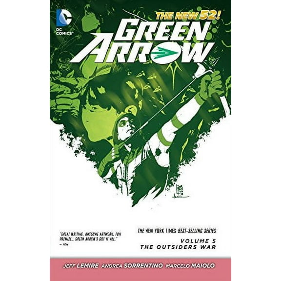 Pre-Owned Green Arrow Volume 5 : The Outsiders War TP (The New 52): 52) (Green (DC Comics Paperback)) Paperback