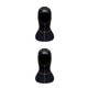thumbnail image 3 of Greeniant Keep Diving DH-321 Nylon Dive Cap Capucha flexible a prueba de frío Hombres Mujeres Head Cover Surf a prueba de fugas Underwater Hat Línea amarilla XXL 2piezas, 3 of 6