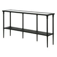 thumbnail image 7 of Evelyn&Zoe Modern/Contemporary 55" Wide Blackened Bronze Console Table, 7 of 7