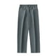 thumbnail image 1 of Pantalones holgados de seda helada con abertura para hombre: color liso, cintura media, diseño drapeado, para el día a día/ocasionales (M-XXXXL), 1 of 8
