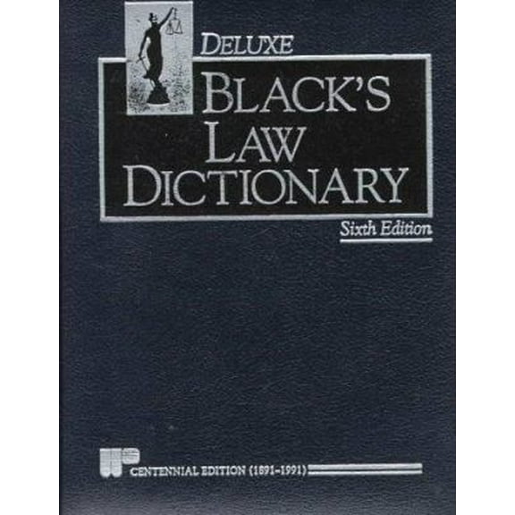 Pre-Owned Black's Law Dictionary with Pronunciations, 6th Edition (Centennial Edition 1891-1991) (Hardcover) 031476271X 9780314762719