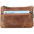 thumbnail image 2 of Mens Genuine Leather Coin Purse Men's Wallet Coin Purse Key Holder, 2 of 5