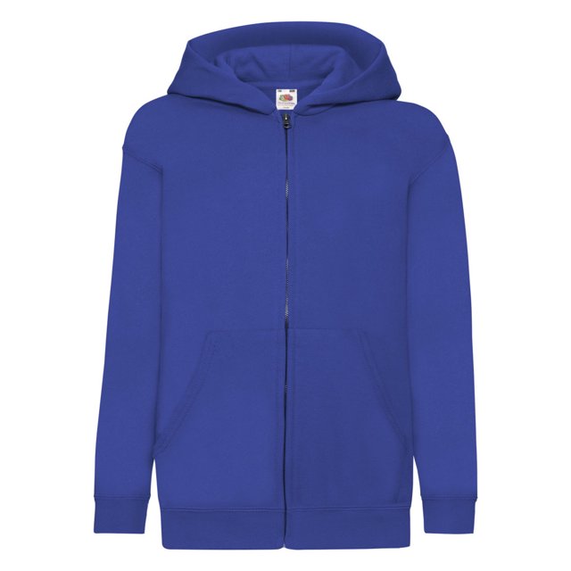 Fruit Of The Loom Boys/Girls Hooded Sweatshirt Jacket