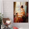 thumbnail image 1 of Cuadros Decorativos Taladro completo Diamond Painting Bead Art DIY Kit de mosaico (A1261 mamá y niña) Ehuebsd embutido en tela, 1 of 1
