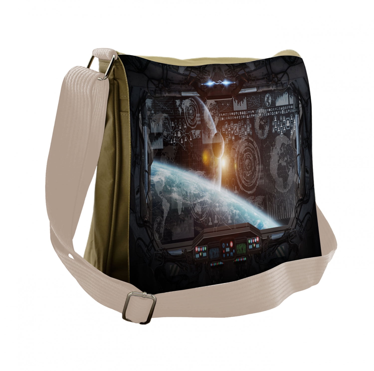 space messenger bag