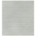 thumbnail image 4 of SAFAVIEH Boston Victoria Geometric Cotton Area Rug, Grey, 8' x 8' Square, 4 of 9