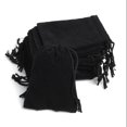 thumbnail image 5 of Free shipping 1PC Black Velvet Gift Bag Jewelry Pouches Drawstring Bag 7x9cm 1pc, 5 of 5