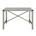 thumbnail image 6 of Manor Park Rustic Farmhouse Dining Table - Stone Grey, 6 of 6