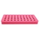 thumbnail image 1 of Molde para hacer bolas de hielo de silicona con 40 agujeros, bandeja para cubitos de hielo, molde para accesorios de barra de fiesta, color rojo rosa, 1 of 5