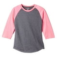 thumbnail image 1 of Soffe T-Shirt de Baseball Chiné pour Femmes - 3050V, 1 of 1