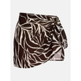 thumbnail image 5 of Time and Tru Women's and Women's Plus Mini Sarong Coverup with Ring Buckle, Sizes S/M-1X/2X, 5 of 5