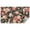 Pioneer Flower Floral-2, variant on Pioneer Flower Floral Print Pattern Rectangle Tablecloth 60"x84",Waterproof Polyester Rectangle Table Cloth, Wipeable Spillproof Polyester Tablecloth for Dining, Camping, Indoor and Outdoor