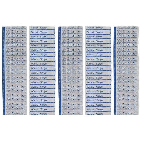 50 tiras nasales que reducen los ronquidos, mejoran el sueño y promueven una respiración suave. Parches adhesivos para la nariz