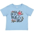 thumbnail image 3 of Inktastic Our First Mother's Day- pink flowers Boys or Girls Baby T-Shirt, 3 of 5