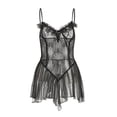thumbnail image 5 of Lencería sexy pijamas transparentes sexo divertido uniforme divertido tentador provocación productos emocionales pasión traje perspectiva, 5 of 5