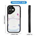 thumbnail image 2 of Cinnamoroll iPhone 16 Silicone Phone Case Apple Leather Protective Case Suitable for iPhone 16, 2 of 5