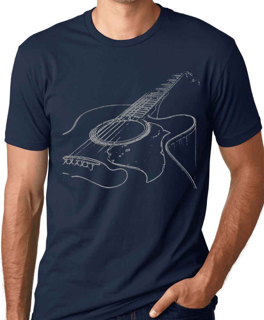 Rock Music Player T-Shirt Musician Shirt Guitar Lover Shirt Cool Electric Bass  Shirt