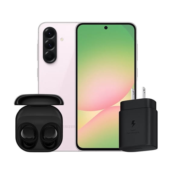 SAMSUNG GALAXY A56 5G 8GB RAM 256GB LIGHT PINK+ Cargador Samsung 25w + Samsung Galaxy Buds core Negro